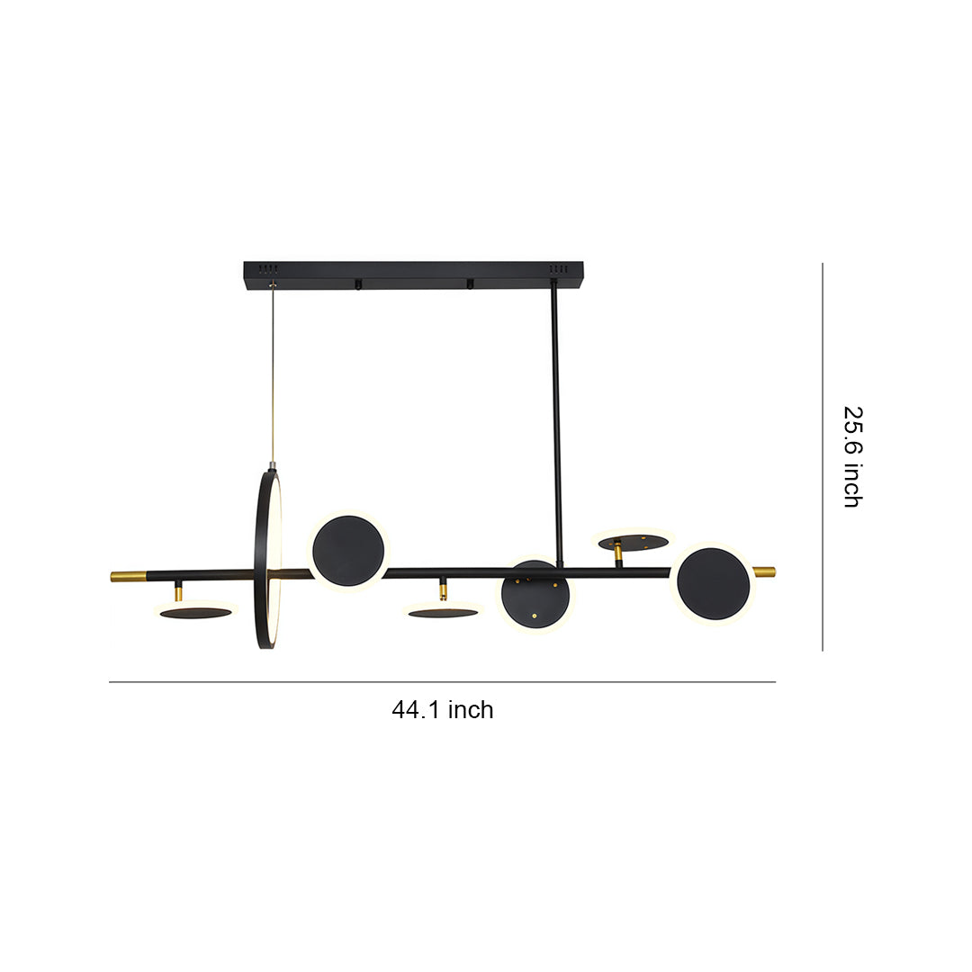 6 Light Chandelier Fashion Creative Silicone Ceiling Light