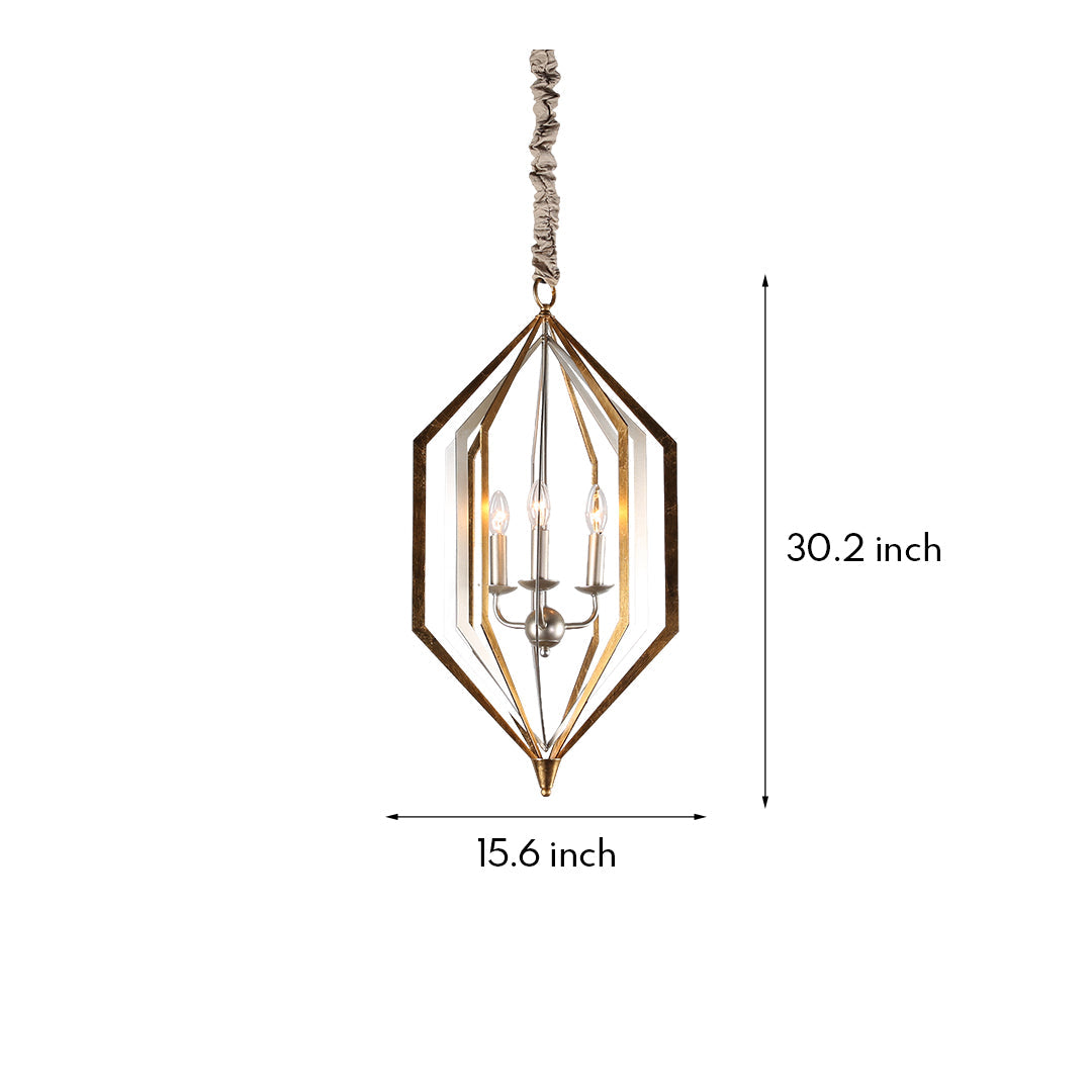 Brown Pendant Lights Rustic with an Open Frame Charming Ceiling Light