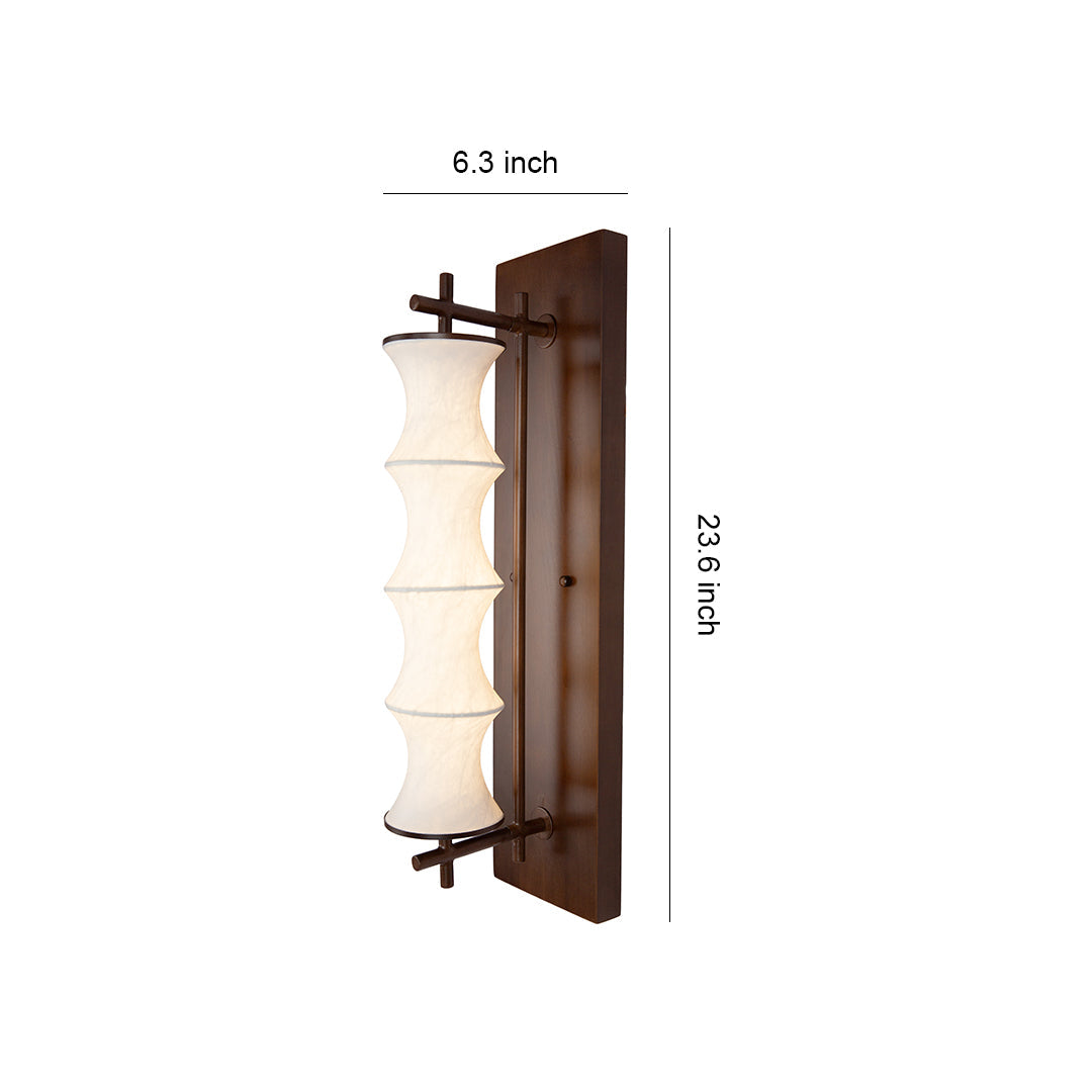 Vintage Light Wall Sconce Charming Bamboo Node Wall Light
