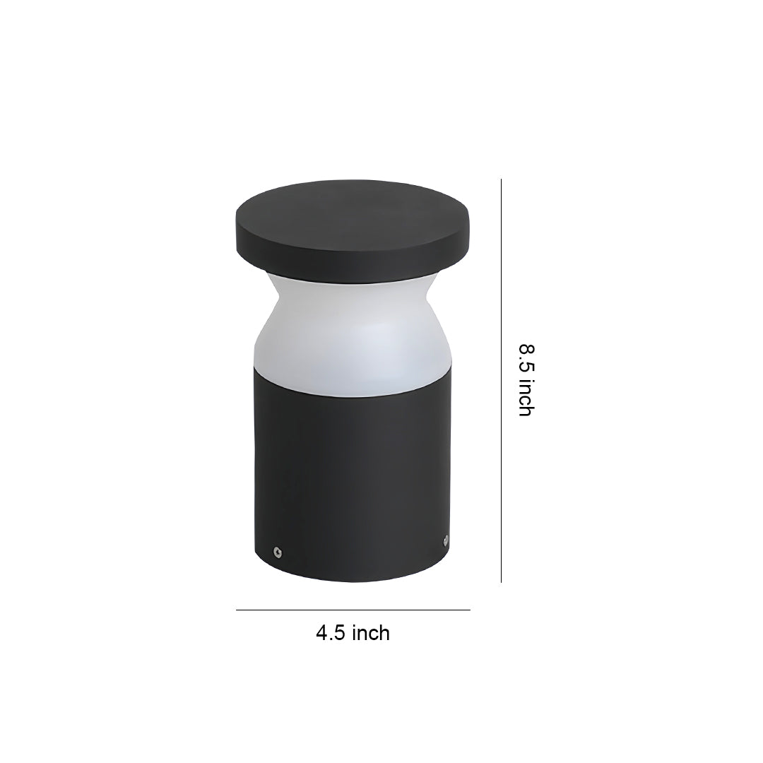 Modern Path Lights Outdoor Contemporary Short Waterproof Lawn Lights