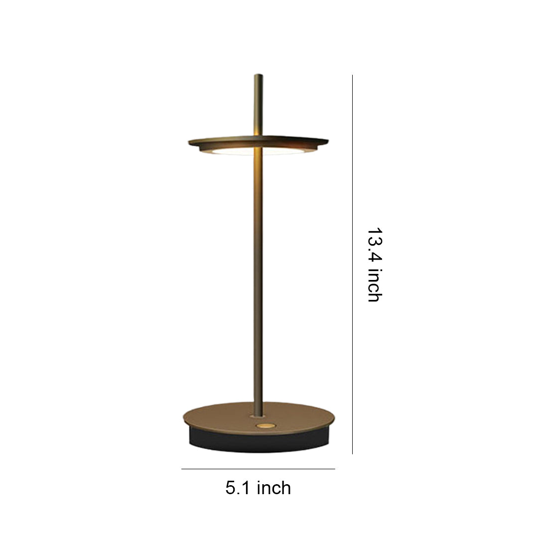 Dimmable Table Lamps Cordless Modern Portable Metal Buffet Lamps
