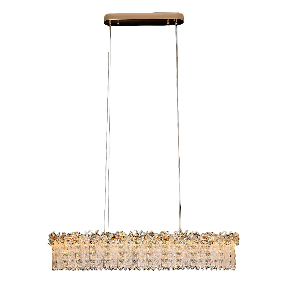 Gold Chandelier Crystal French Minimalist Ceiling Light