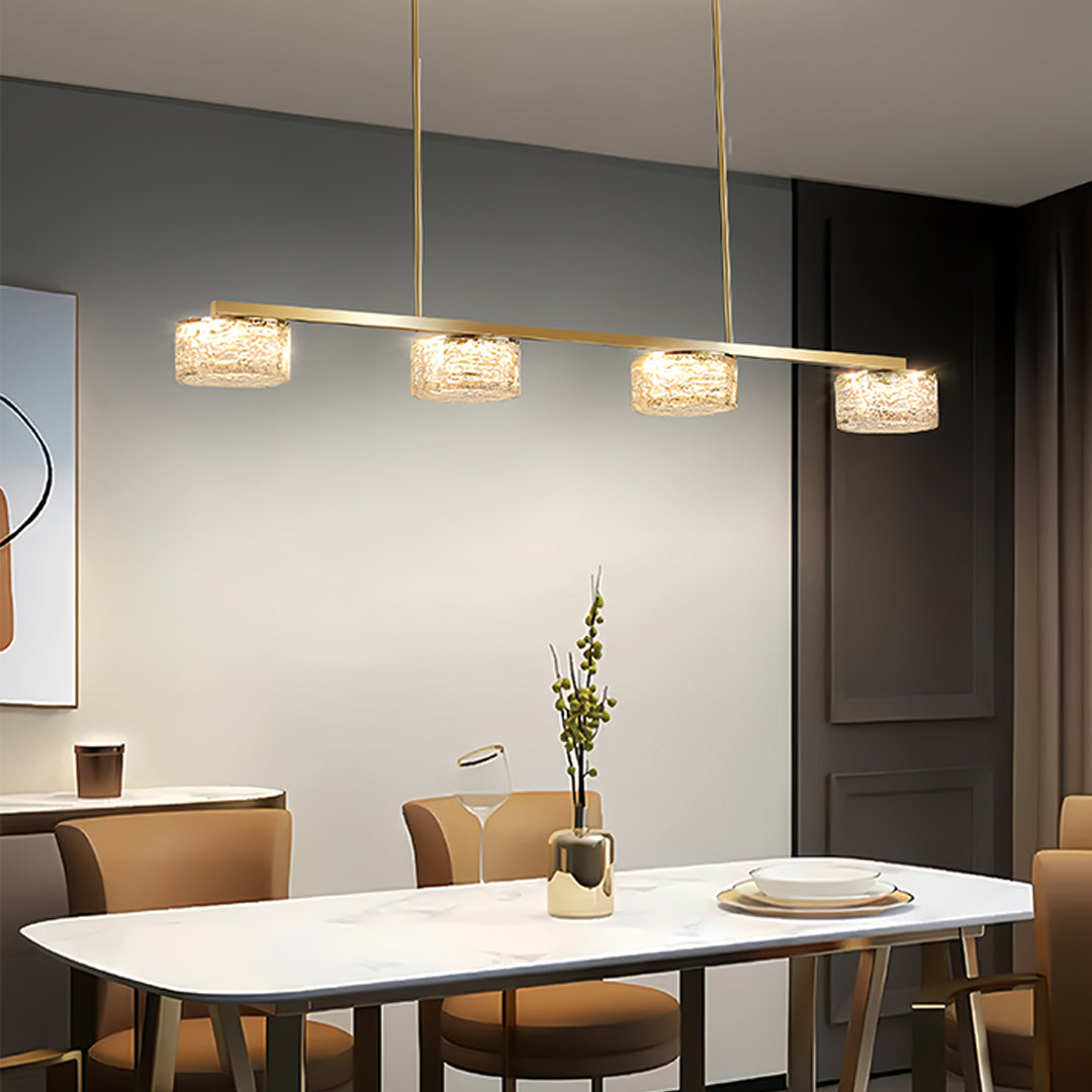 LED Linear Pendant Light Modern Minimalist Strip Ceiling Light