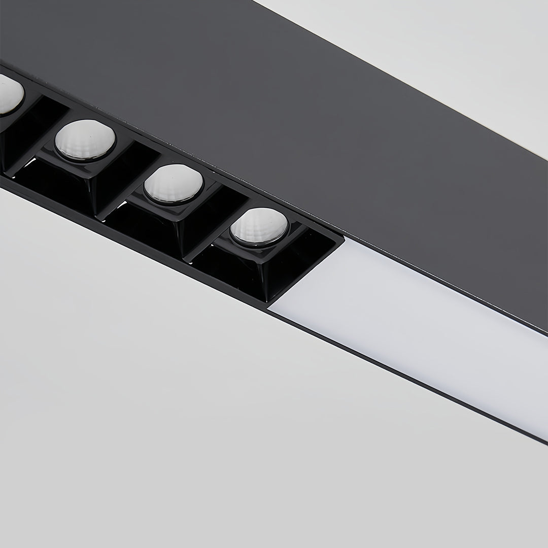 Linear Light Pendant Modern Minimalist Grille Long Pendant Light