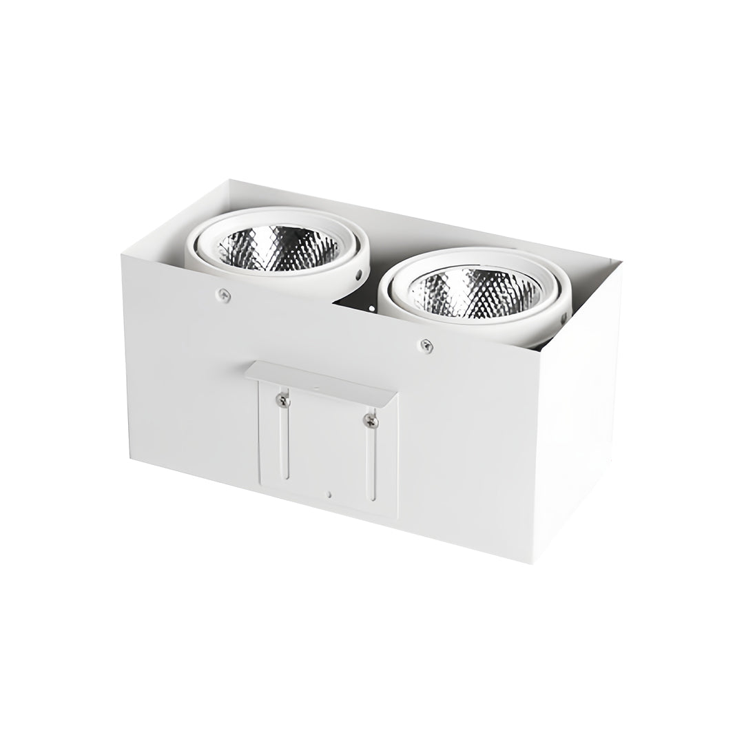Square Recessed Downlights Modern Grille Recessed Ceiling Lights