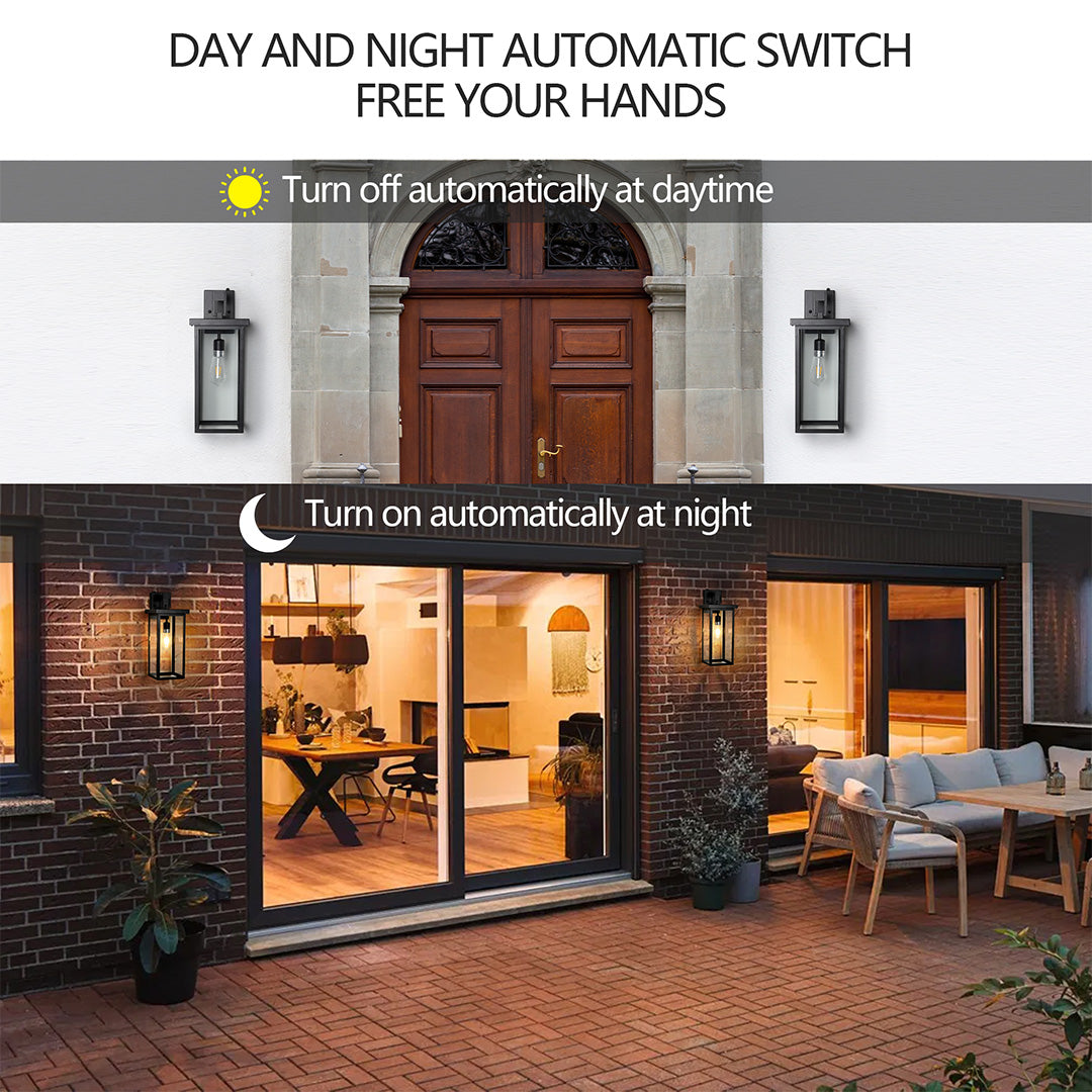 Exterior Lantern Wall Lights Outdoor Courtyard Waterproof Light