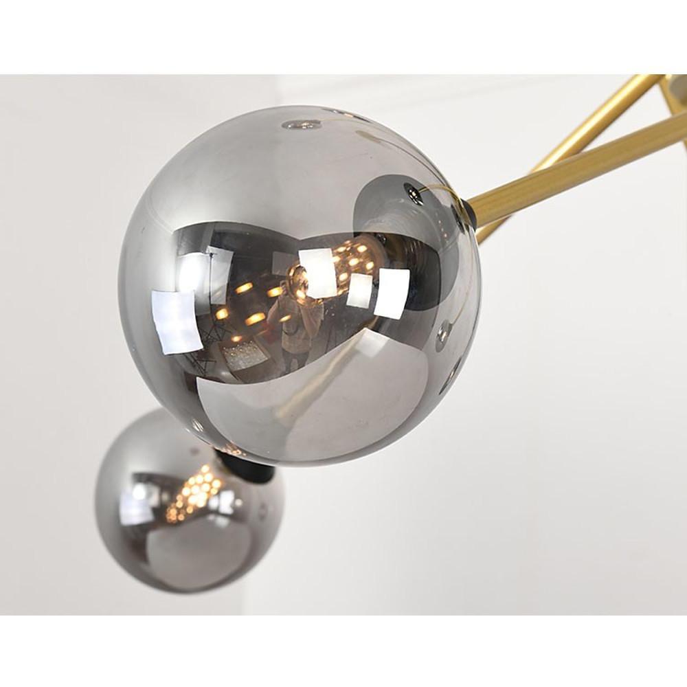 LED Modern Glass Sputnik Chandelier Ceiling Light Hanging Lamp