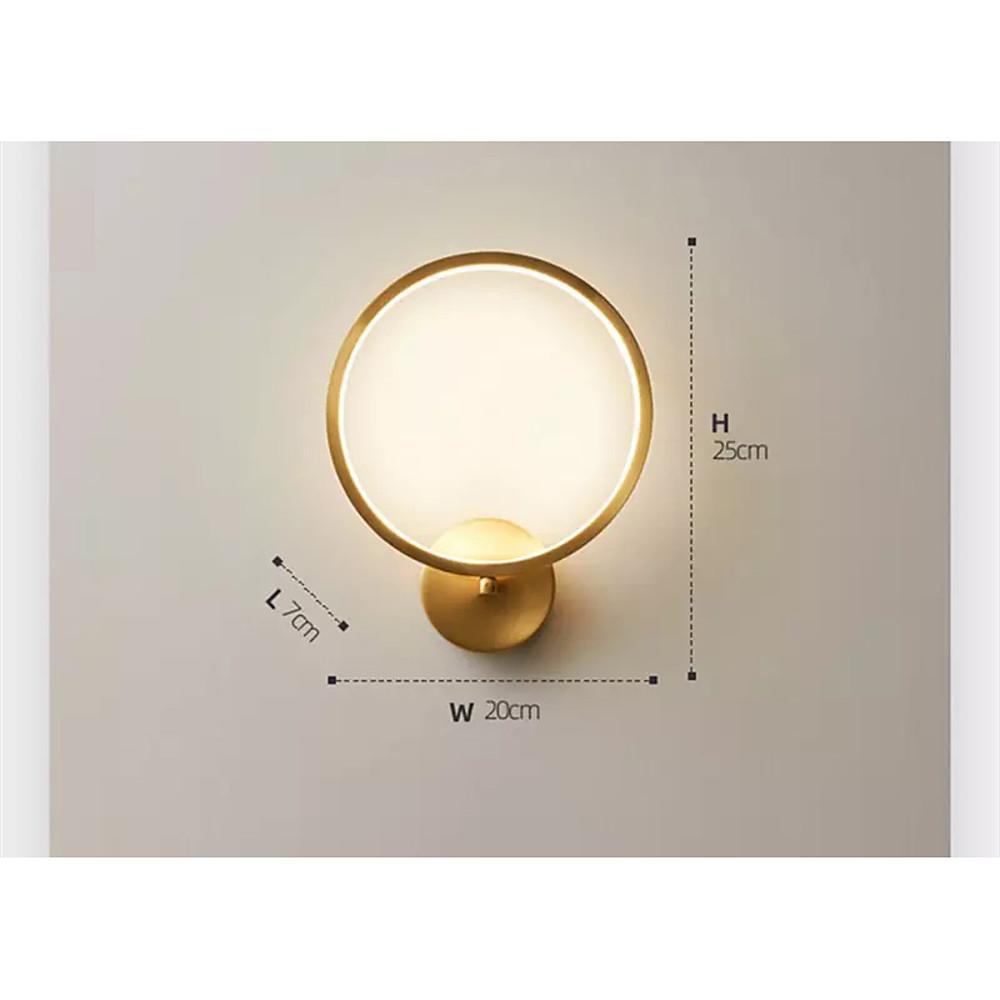 Three Light Flush Mount Ceiling Light LED Copper Modern Flush Mount Lighting