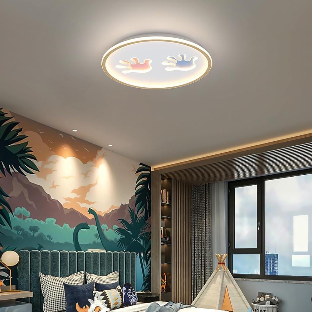 Round Hands Image LED Nordic Flush Mount Lighting Ceiling Lights