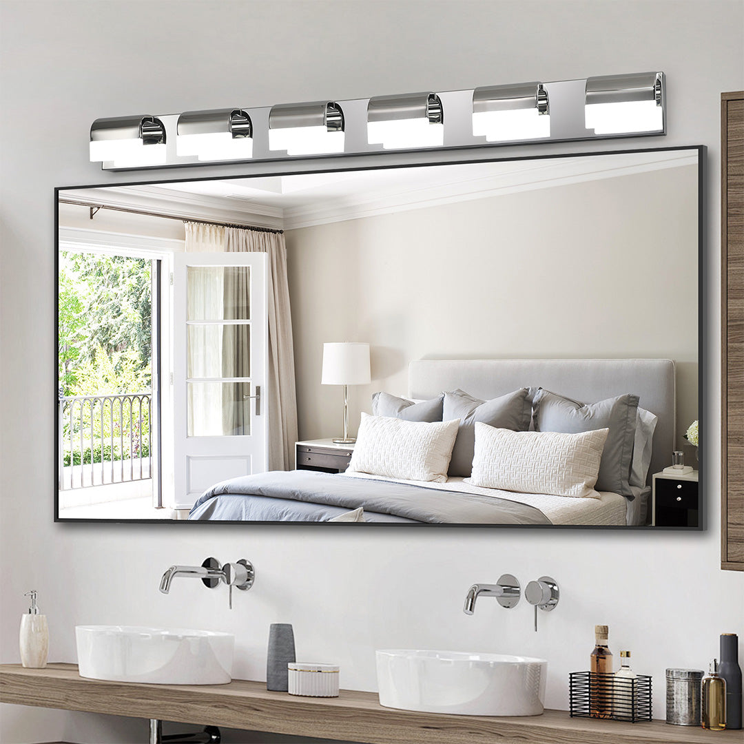 Black Vanity Lighting for Bathroom Makeup Mirror Light