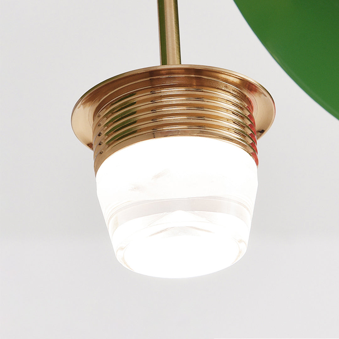 Glass Globe Pendant Light Fixture Nordic Creative Cherry LED Artistic Ceiling Light