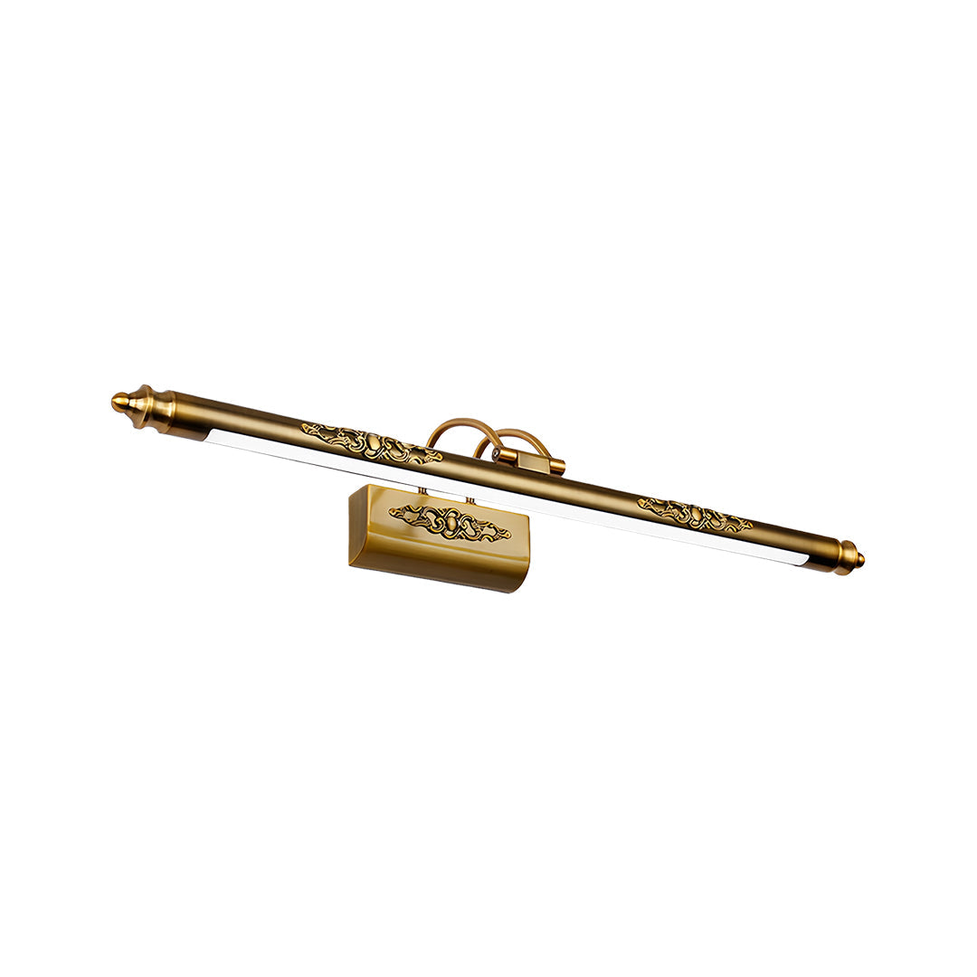 Brass Bathroom Vanity Light Fixtures Retro Antique Acrylic Light