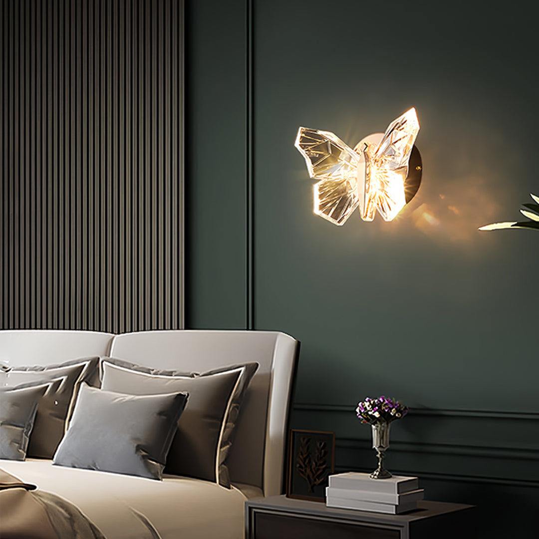 Butterfly Wall Light Elegant Decorative Wall Sconce