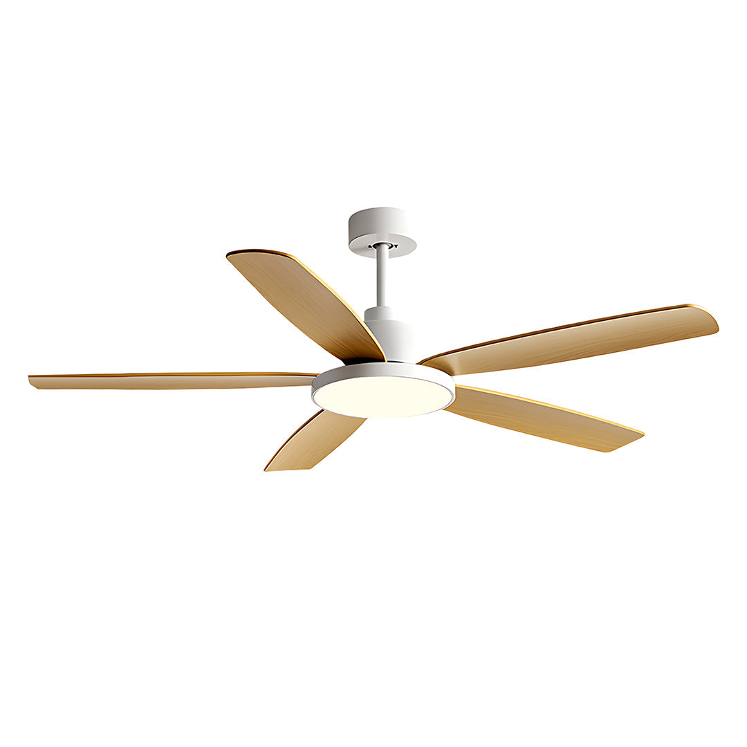 Ceiling Fans with 5 Lights Nordic Style Chandelier Look Fan Lamp