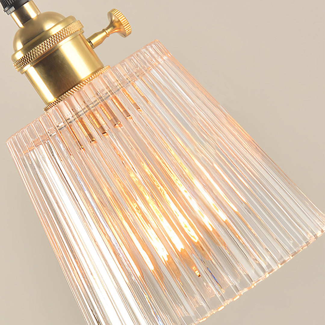 Clear Glass Pendant Lights Nordic Minimalist Brass Ceiling Light