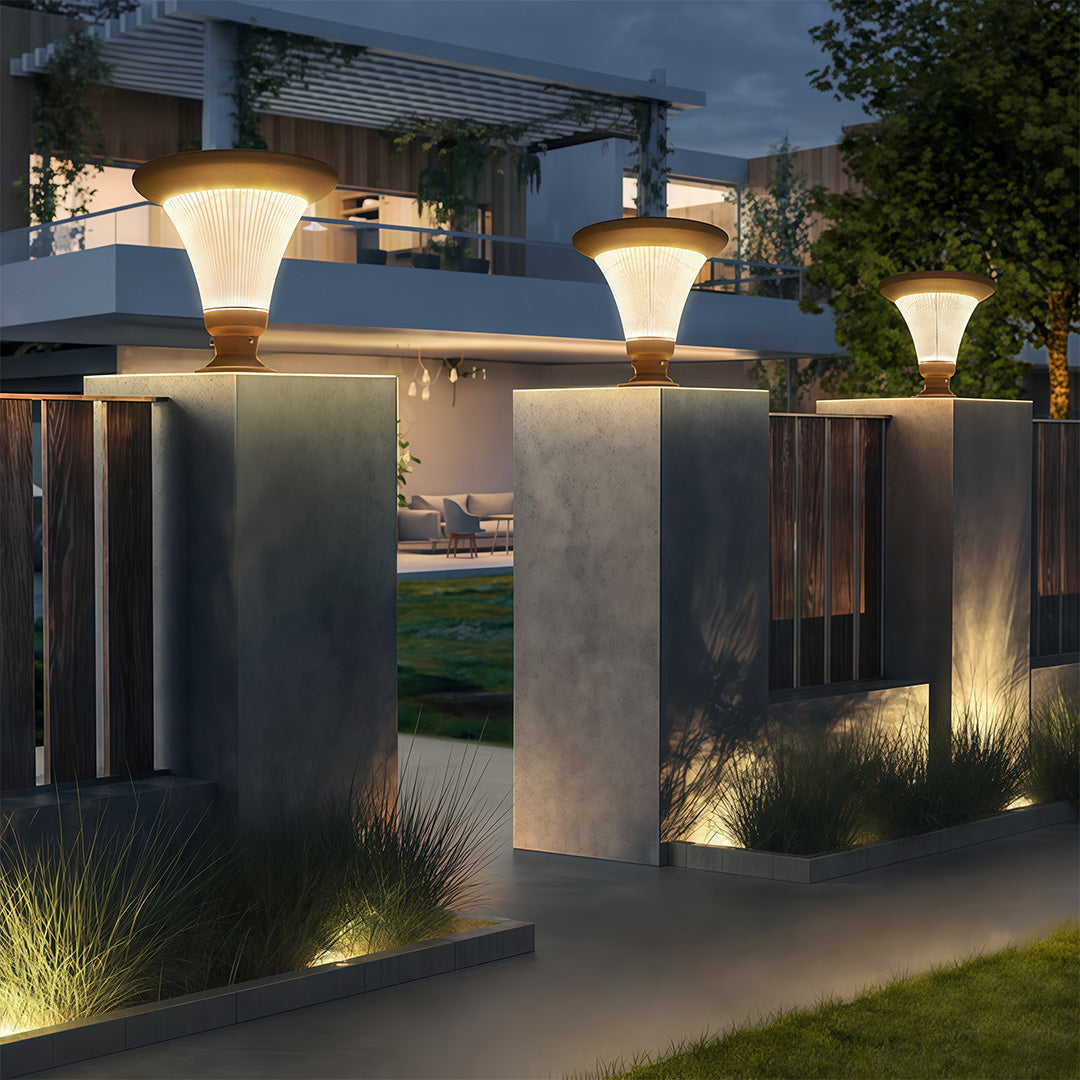 Garden Light Pillar Outdoor Waterproof Ultra-Bright Light