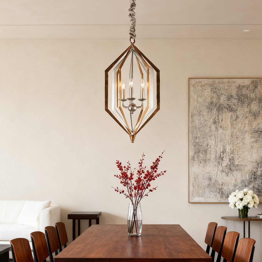 Brown Pendant Lights Rustic with an Open Frame Charming Ceiling Light