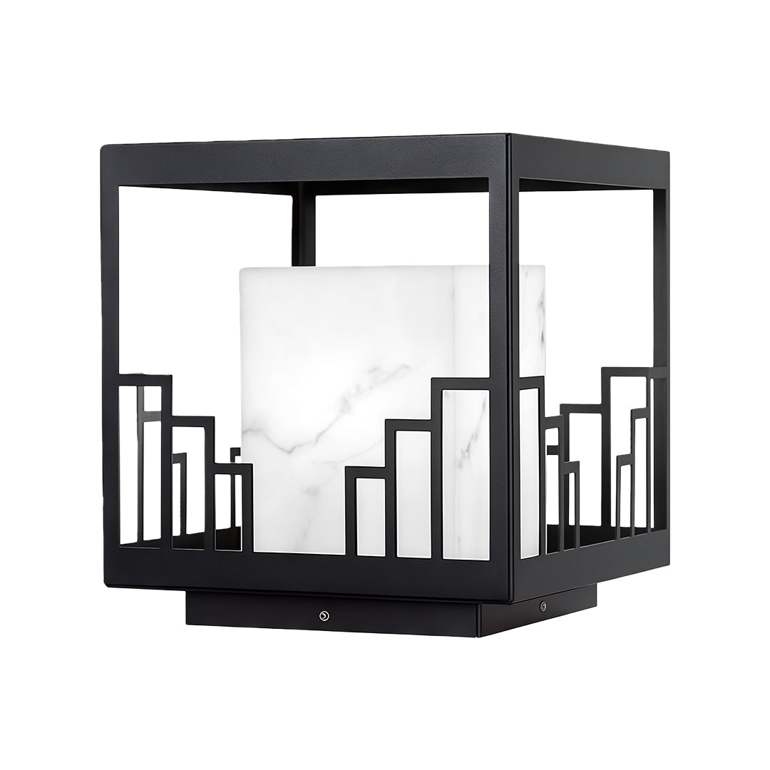Outdoor Pillar Light Minimalist Waterproof Metal Light