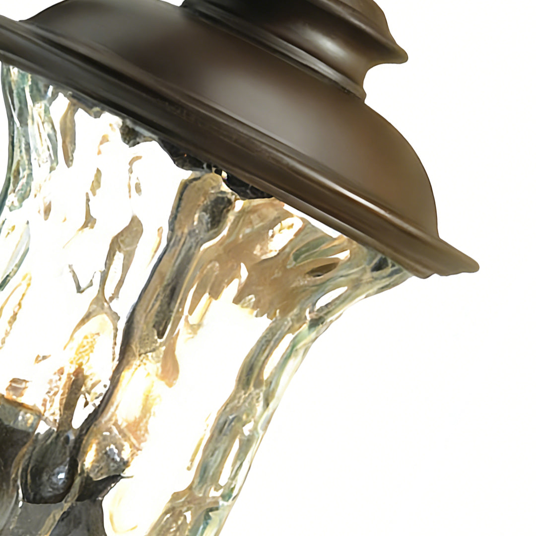 Black Exterior Wall Light Outdoor Waterproof Black Aluminum Lamp