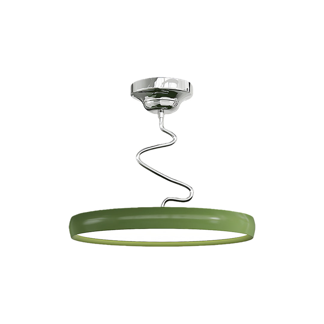 Modern Semi Flush Mount Ceiling Light Twisted wide-spectrum Light