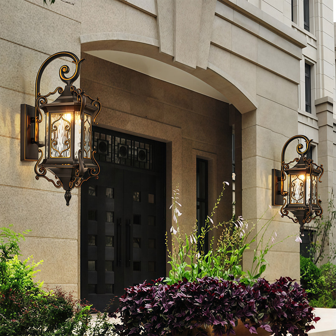 Outdoor Wall Sconce Lights European-Style Waterproof Lamp