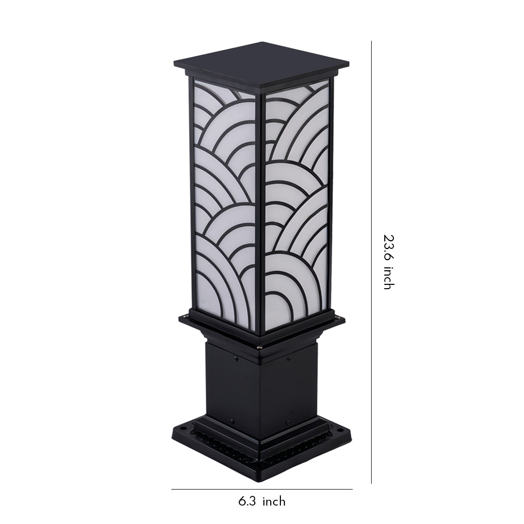 Exterior Bollard Light Outdoor Waterproof Lawn Lamp