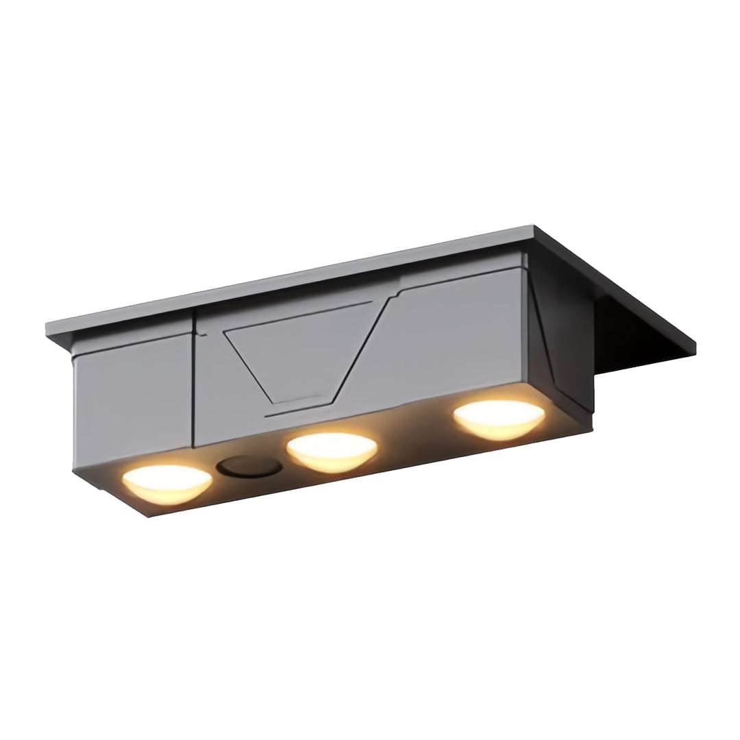 Exterior Wall Wash Lighting Solar Outdoor Waterproof Light 2pcs