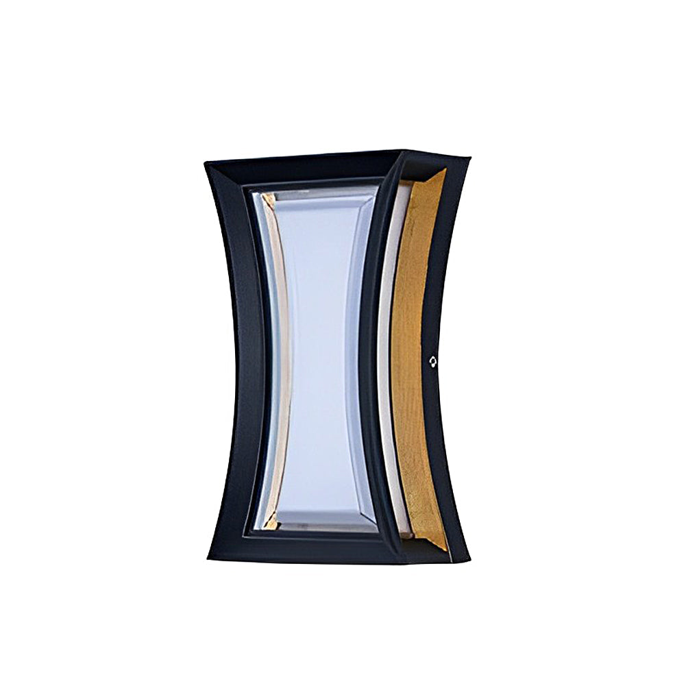 Fan Shaped Wall Sconce Creative Aluminum Alloy Modern Light