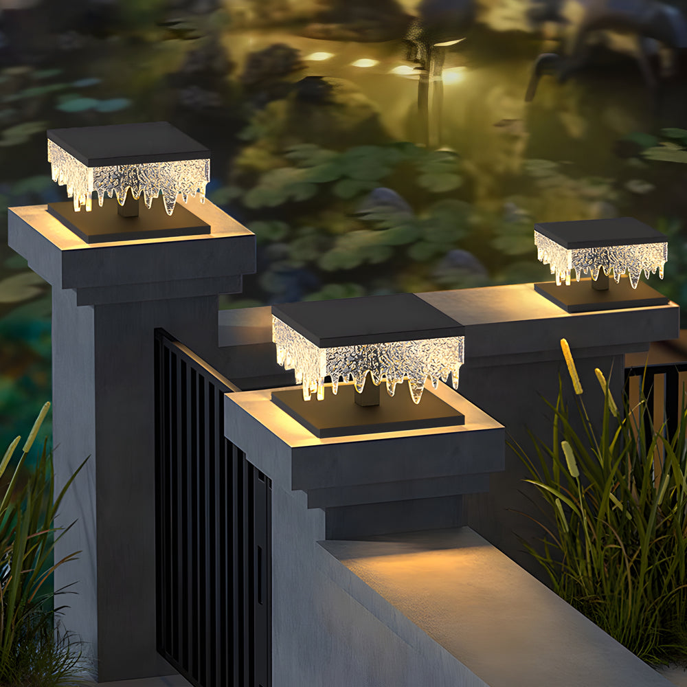 Fence Pillar Lights Waterproof Square Creative LED Light