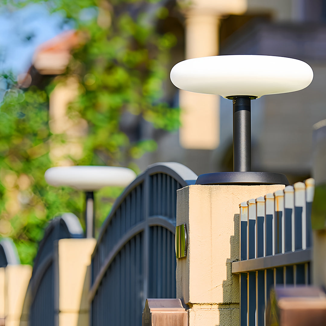 Solar LED Post Lights Versatile Waterproof Garden Outdoor Light