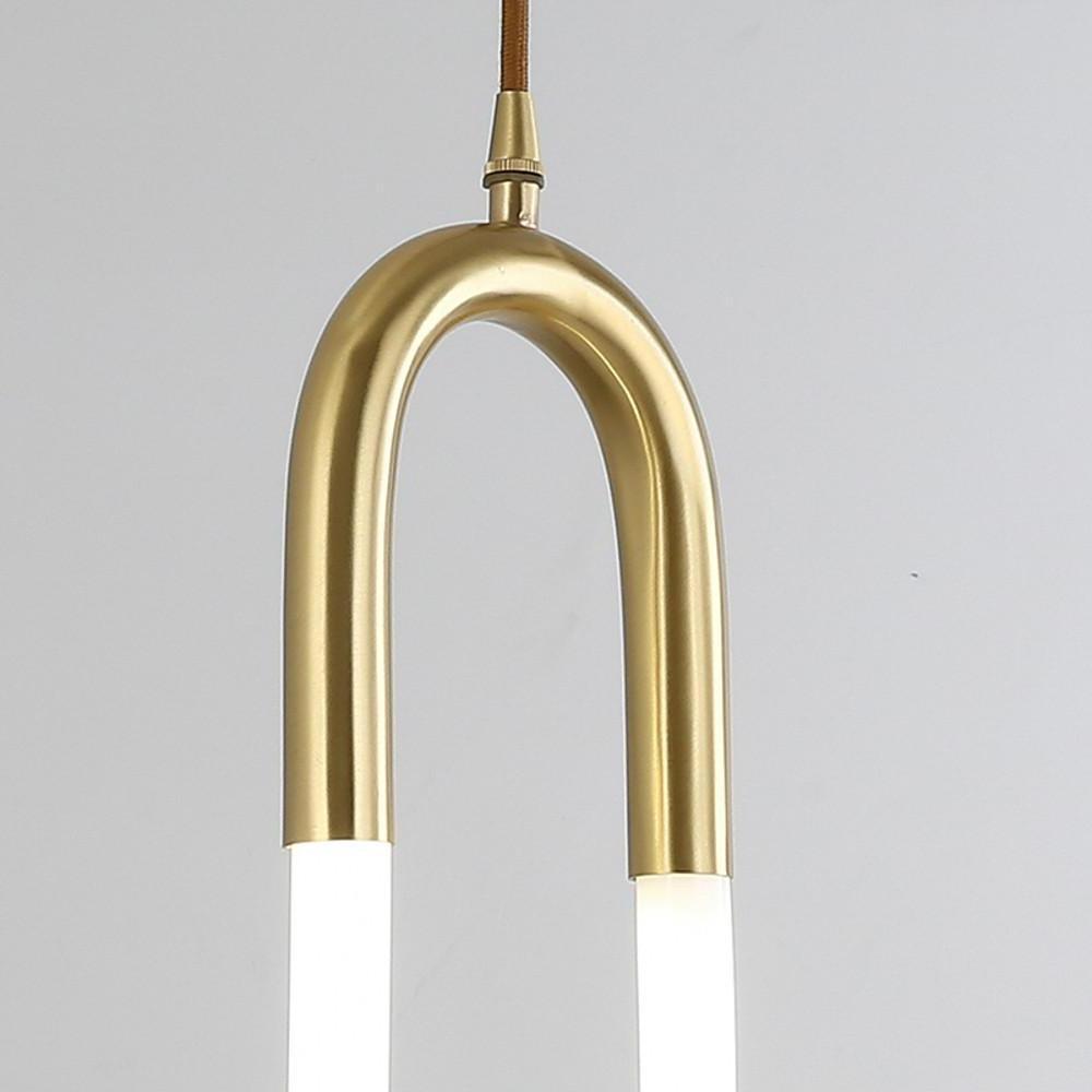 Rounded Rectangle Modern LED Ceiling Lights Hanging Lamp Pendant Light