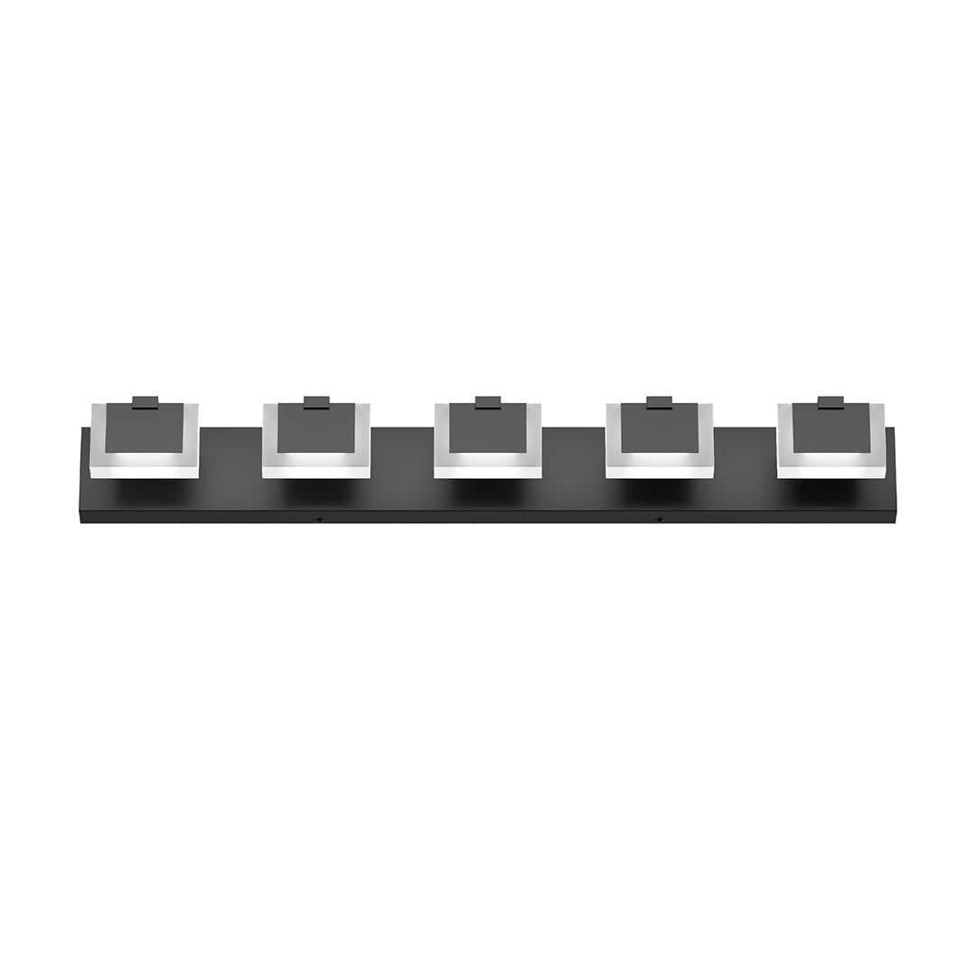 Bathroom LED Vanity Lights Nordic Chrome Mirror Light