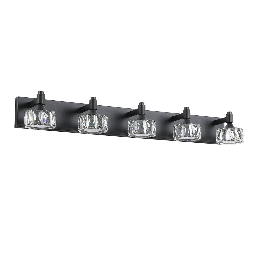 Crystal Bathroom Vanity Light Modern Luxury Iron Lamp