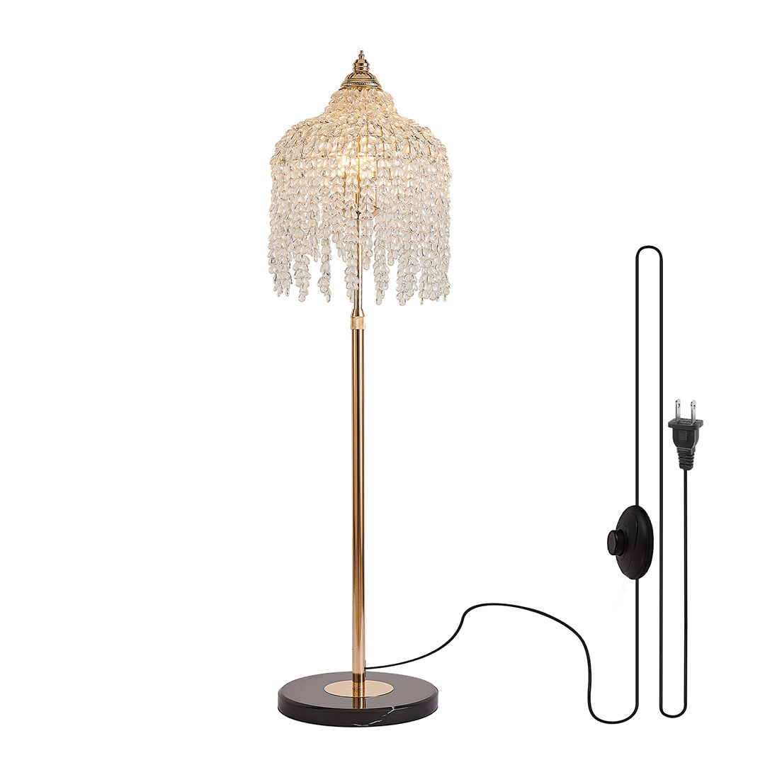 Luxury Crystal LED Floor Lamp