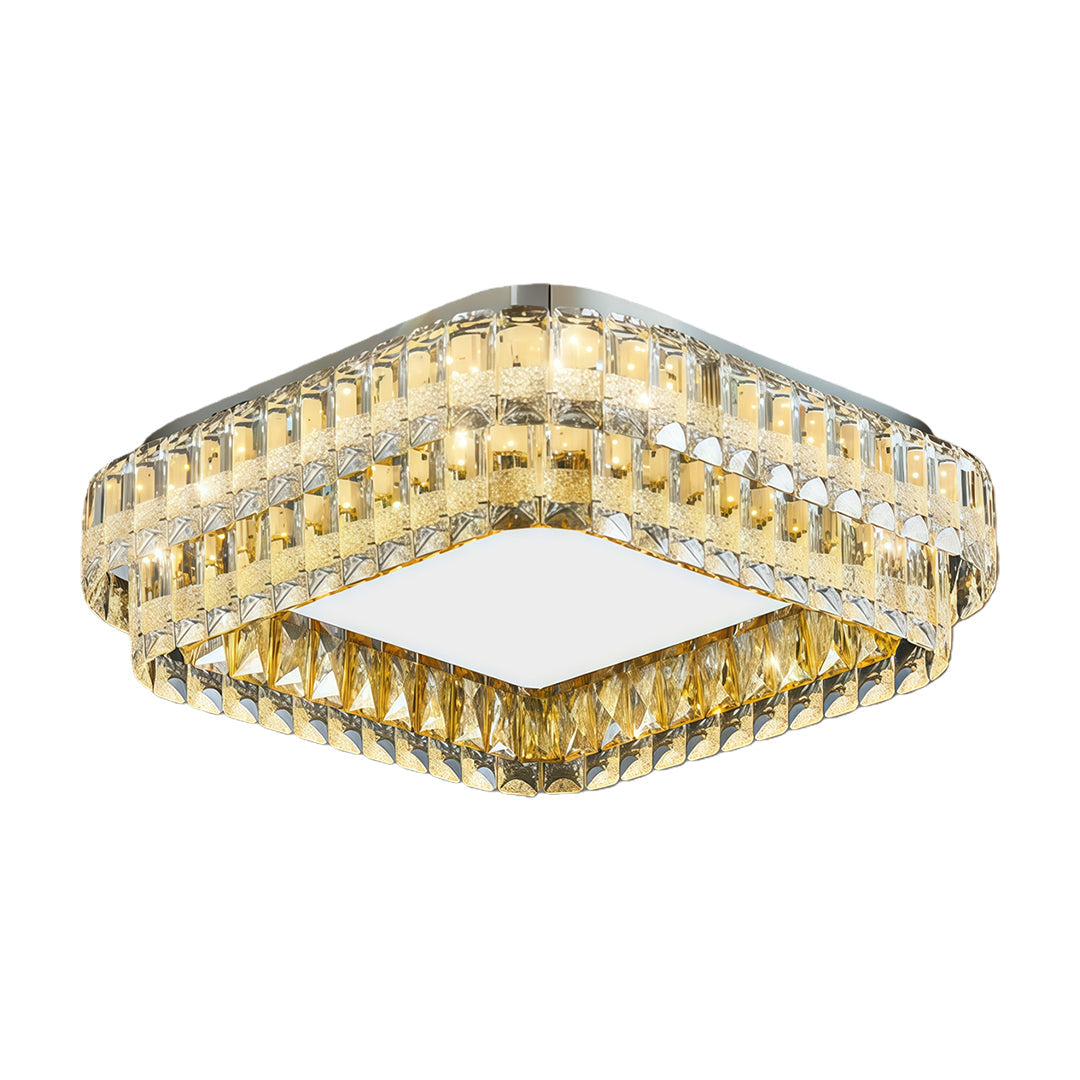 Flush Mount Modern Light Atmospheric Luxury Crystal Light