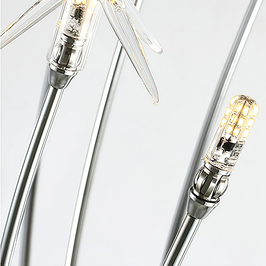 Flush Mount Starburst Light Fixture Modern Firework-Shaped Light