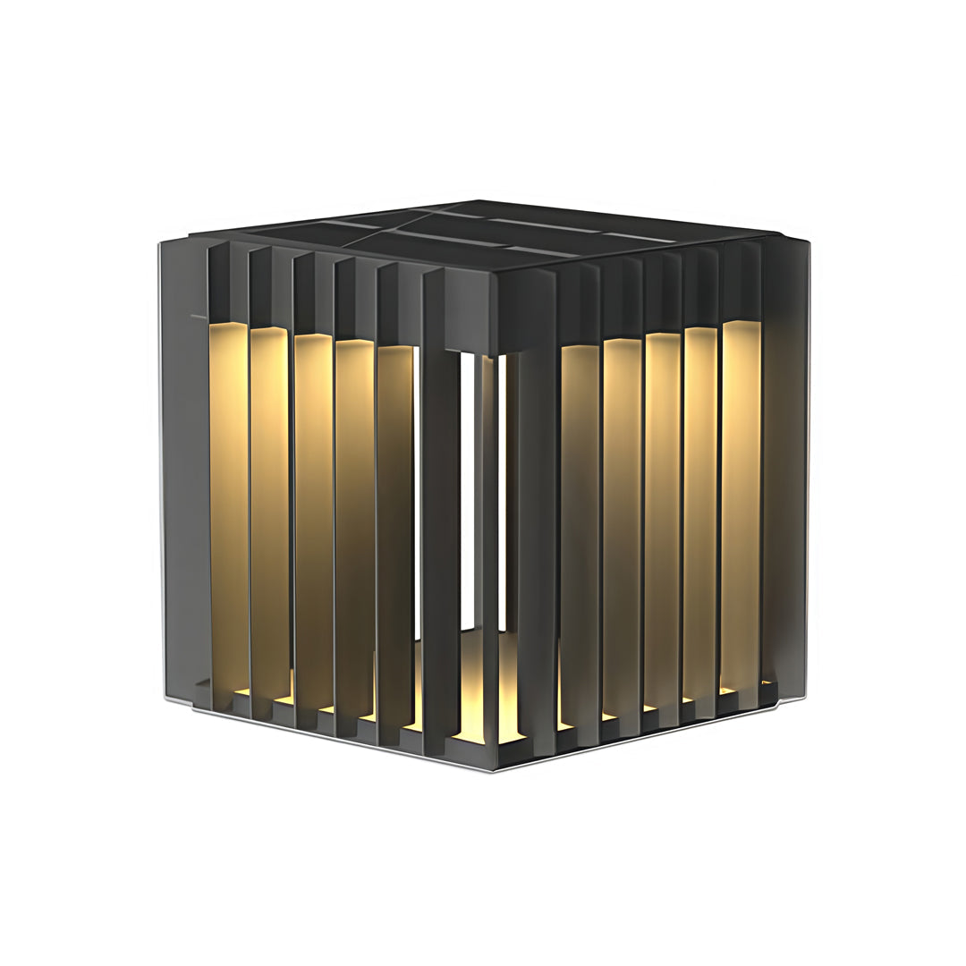 Front Pillar Lights Outdoor Waterproof Hollow Light