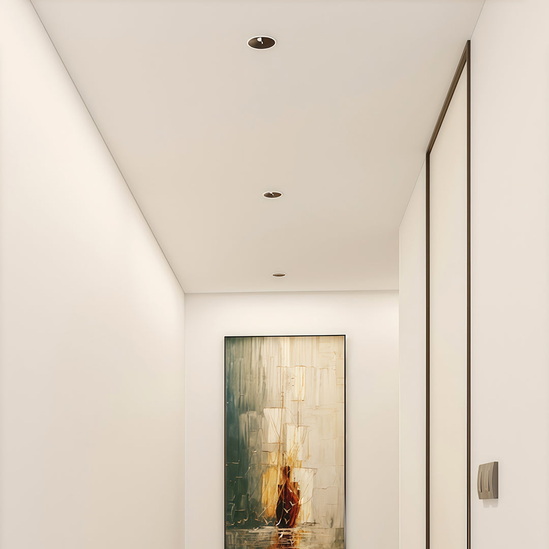 Adjustable Spotlights Embedded Anti-Glare Light