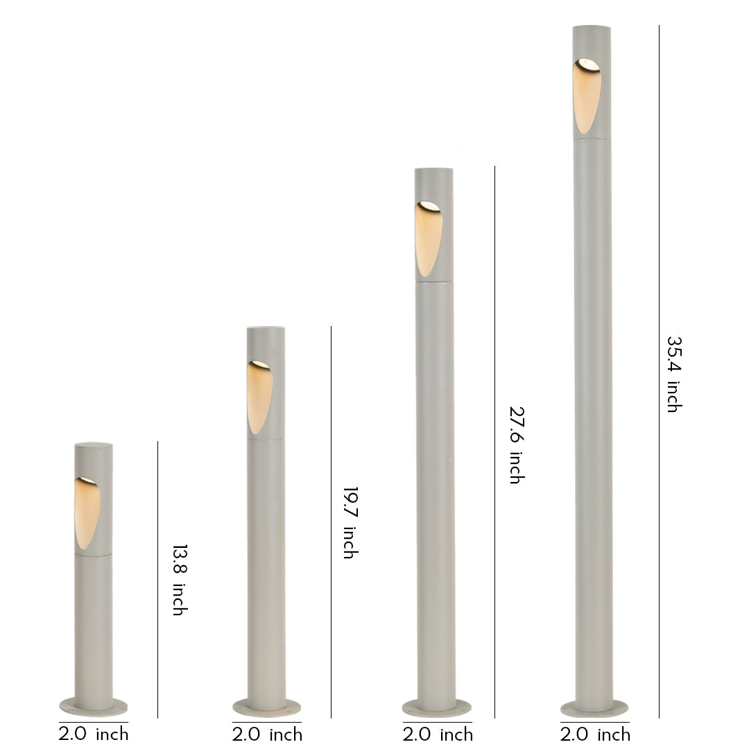 Garden Bollard LED Lights Waterproof Courtyard Minimalist Lamp