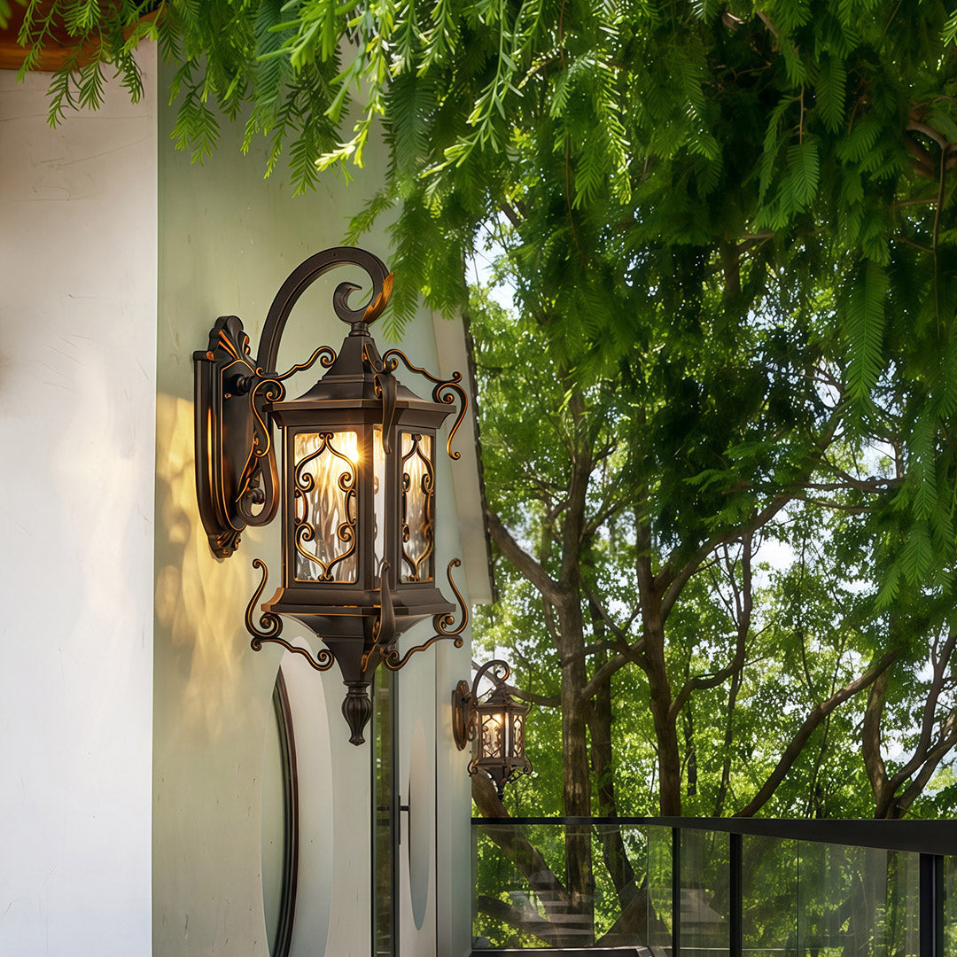 Outdoor Wall Sconce Lights European-Style Waterproof Lamp