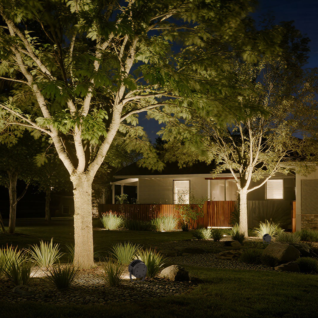 Outdoor Lighting LED Spotlights Round Waterproof