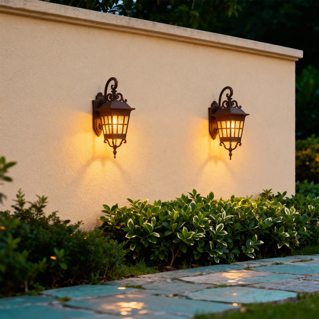 Outdoor Patio Wall Light Waterproof Courtyard Creative Wall Lamp