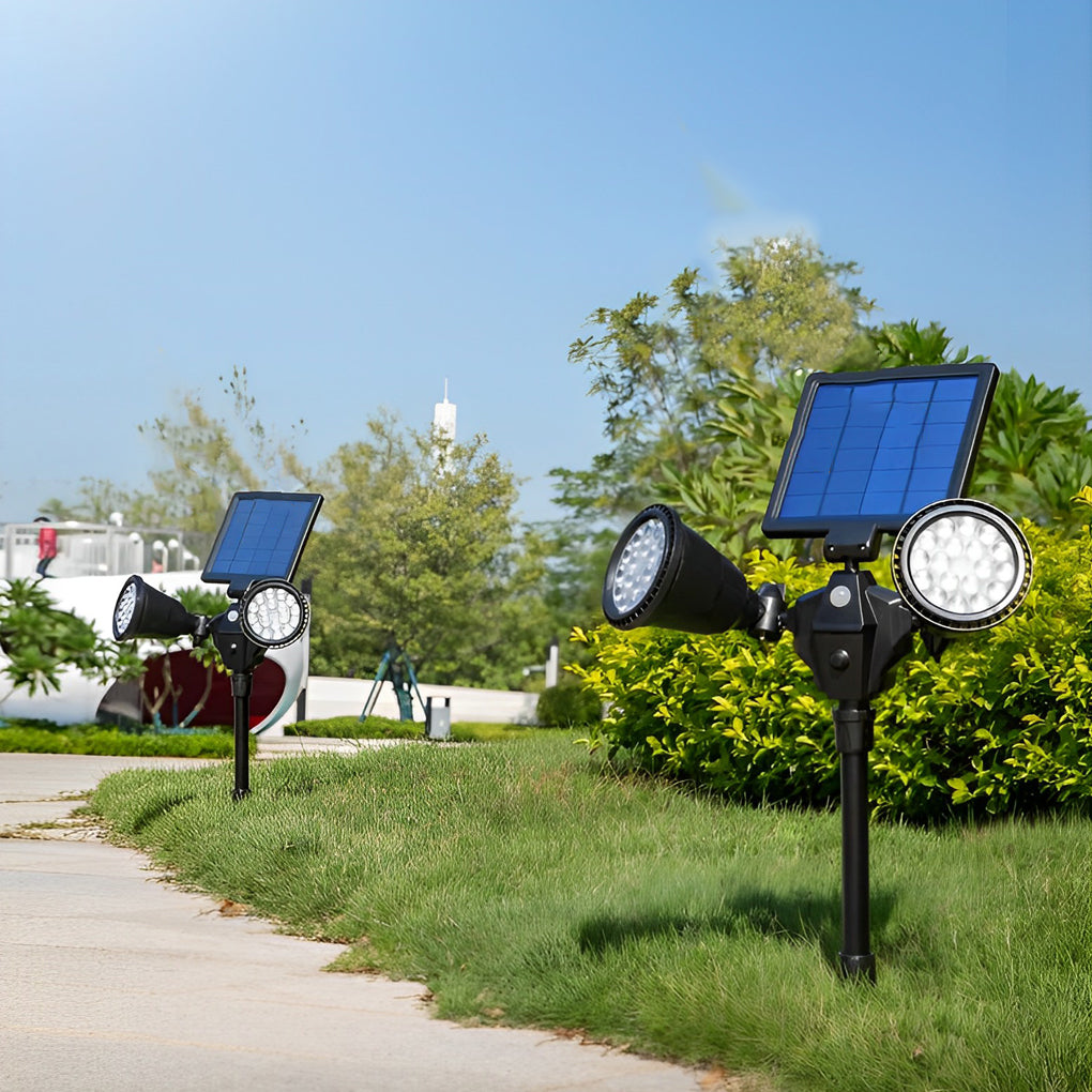 Garden Spotlights Solar Powered Motion Sensor Landscape Light