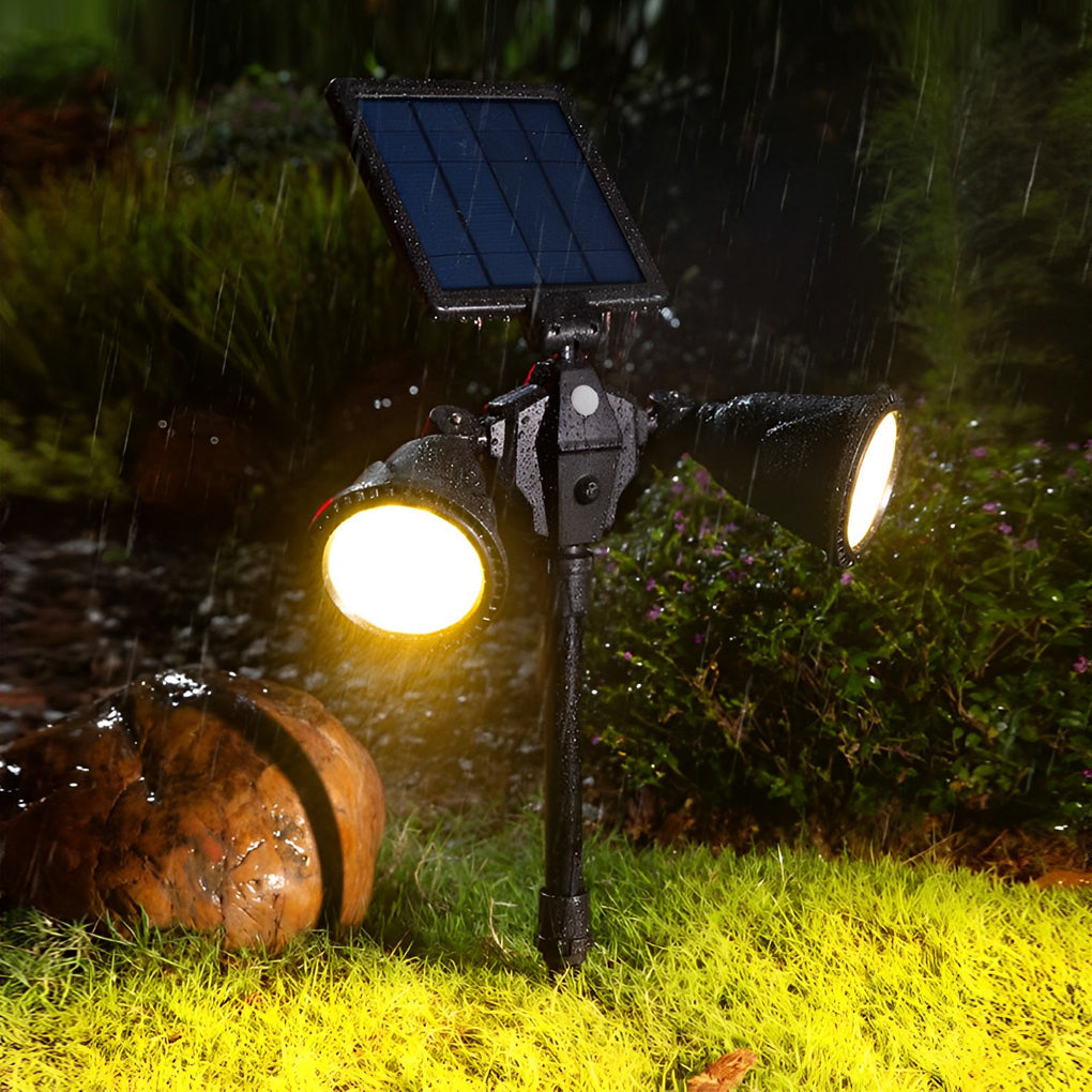 Garden Spotlights Solar Powered Motion Sensor Landscape Light