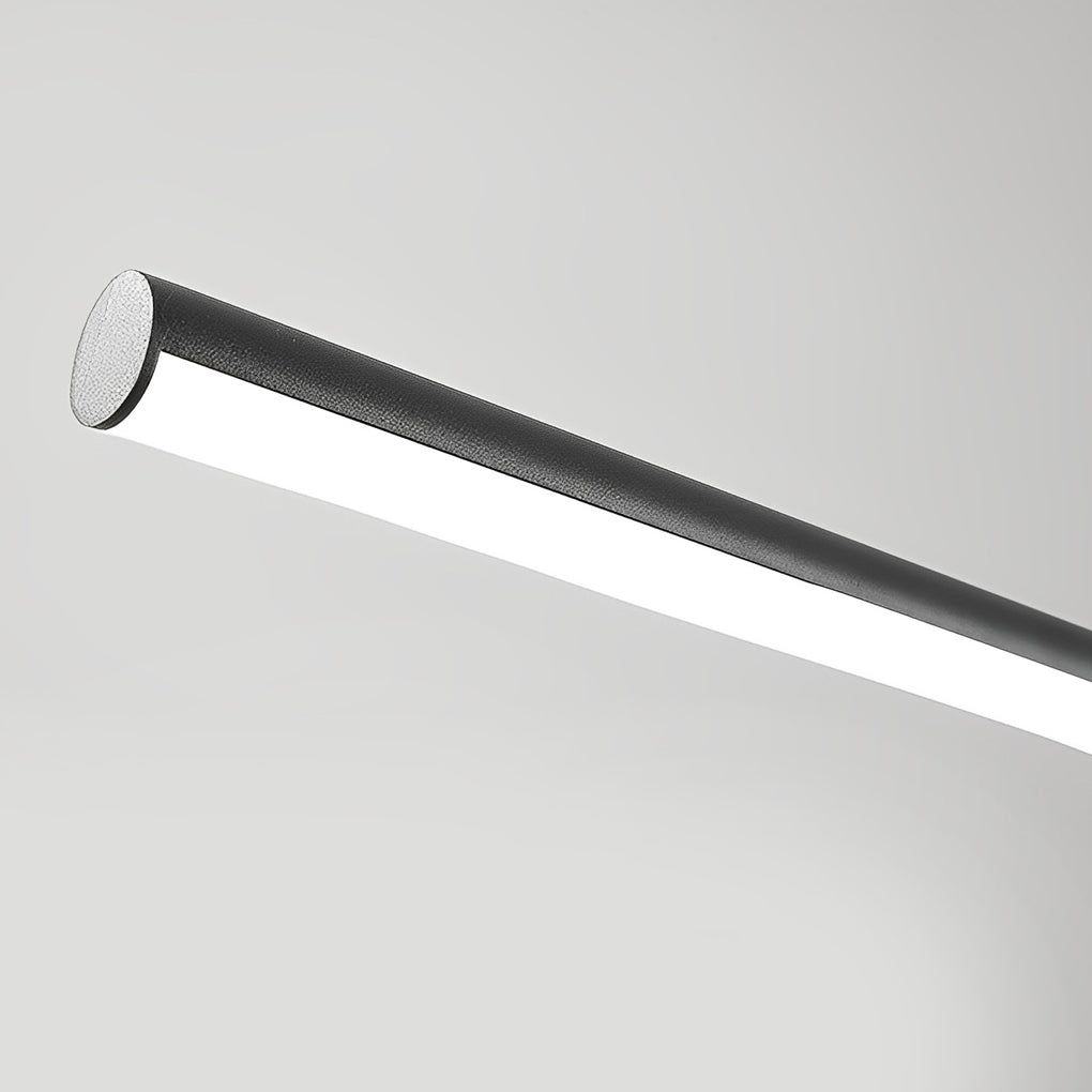 Geometric Pendant Light Fixture Ring Linear Ceiling Light