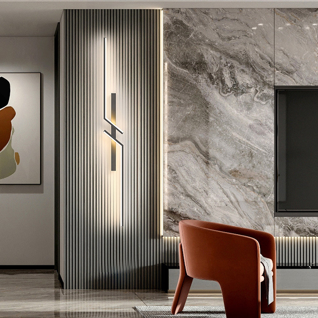 Geometric Wall Sconce Symmetrical Creative LED Light