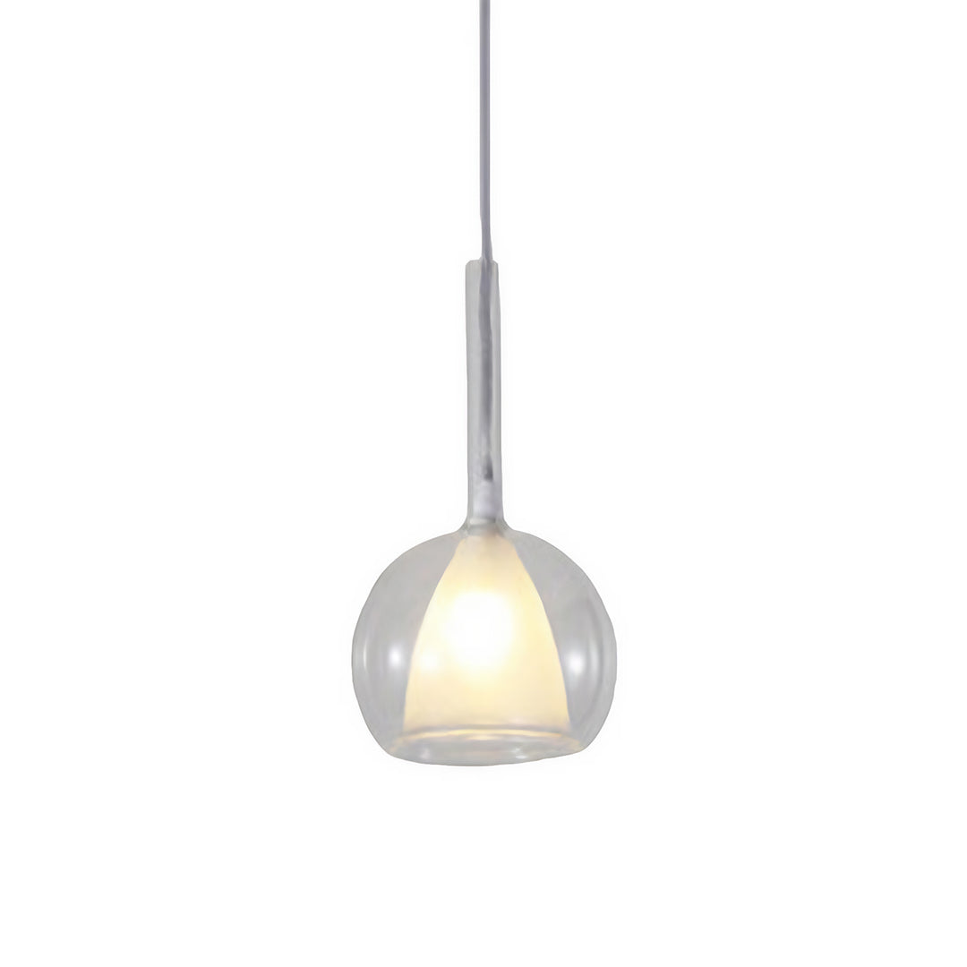 Glass Ball Pendant Light Nordic LED Glass Art Island Light