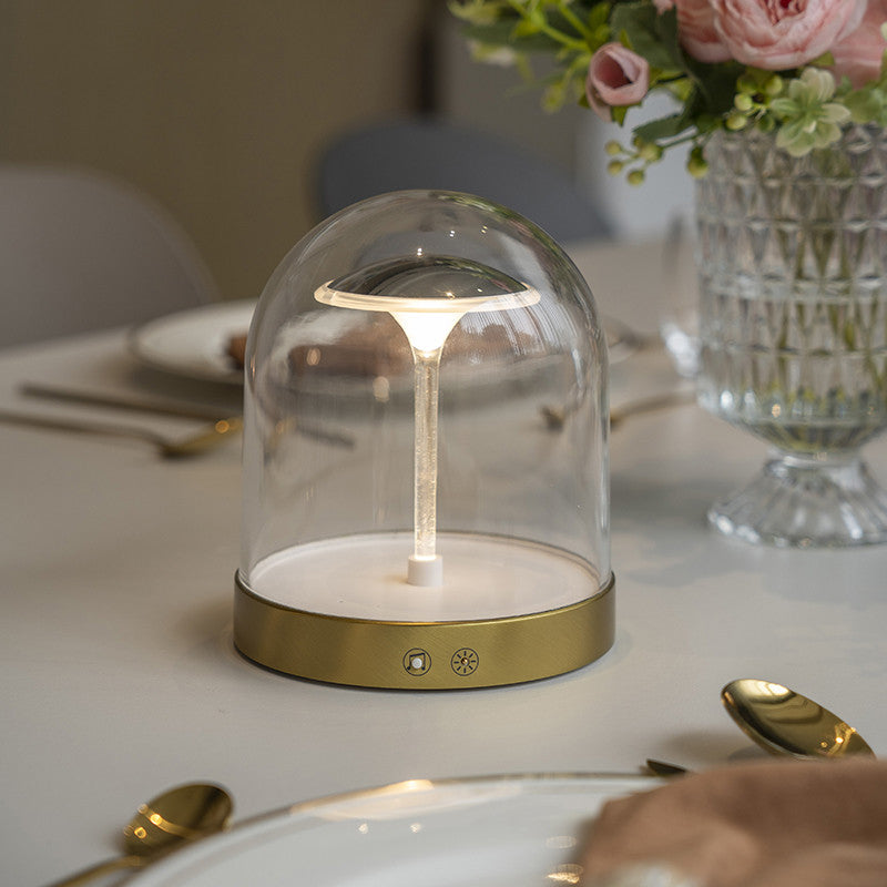 Glass Dome LED Lights Fairy Tale Decorative Table Lamp