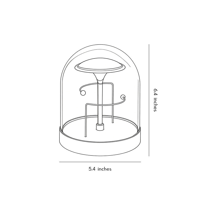 Glass Dome LED Lights Fairy Tale Decorative Table Lamp