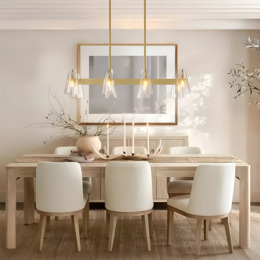 Unique Modern Chandeliers Simple Copper Ceiling Light